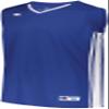 Russell Athletic Youth Legacy Basketball Jersey Royal/White S view 1