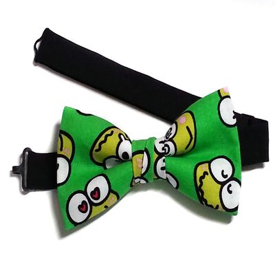 EmilyRose Couture Special Characters Bow Ties (Medium-6 to 12 Year Olds, Keroppi)