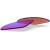 BlazerBuck Anti-salt Polarized Replacement Lenses & Nose Piece for Oakley Deviation OO4061 - Rose Trail view 2