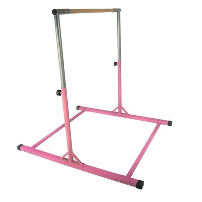 Athletic Bar Professional Kip Bar Horizontal Gymnastics Junior Training Asymmetric Bar Height Adjustable Expandable 3 to 5 FT