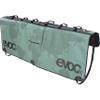 EVOC TAILGATE PAD for safe bike transport on pick-up trucks (secure fixation of up to 6 bikes, access to the tailgate lever, protection for pickup and bike, size: M/L), Olive view 1
