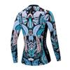 Cycling Jersey Long Sleeve Womens Mountain Bike Jersey Zip Shirts Road Bicycle Clothing Outdoor Sports Racing MTB Tops for Ladies Female Bouse Fall Autumn Breathable Quick Dry Size XL view 2