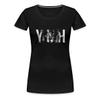 Spreadshirt YHWH Yahweh God Lion Womens Premium T-Shirt, S, Black view 1