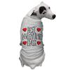 Best Valentine Ever - Dog Shirt (Light Gray, Medium) view 2