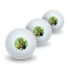 GRAPHICS & MORE DC Super Hero Girls Green Lantern Novelty Golf Balls 3 Pack view 1