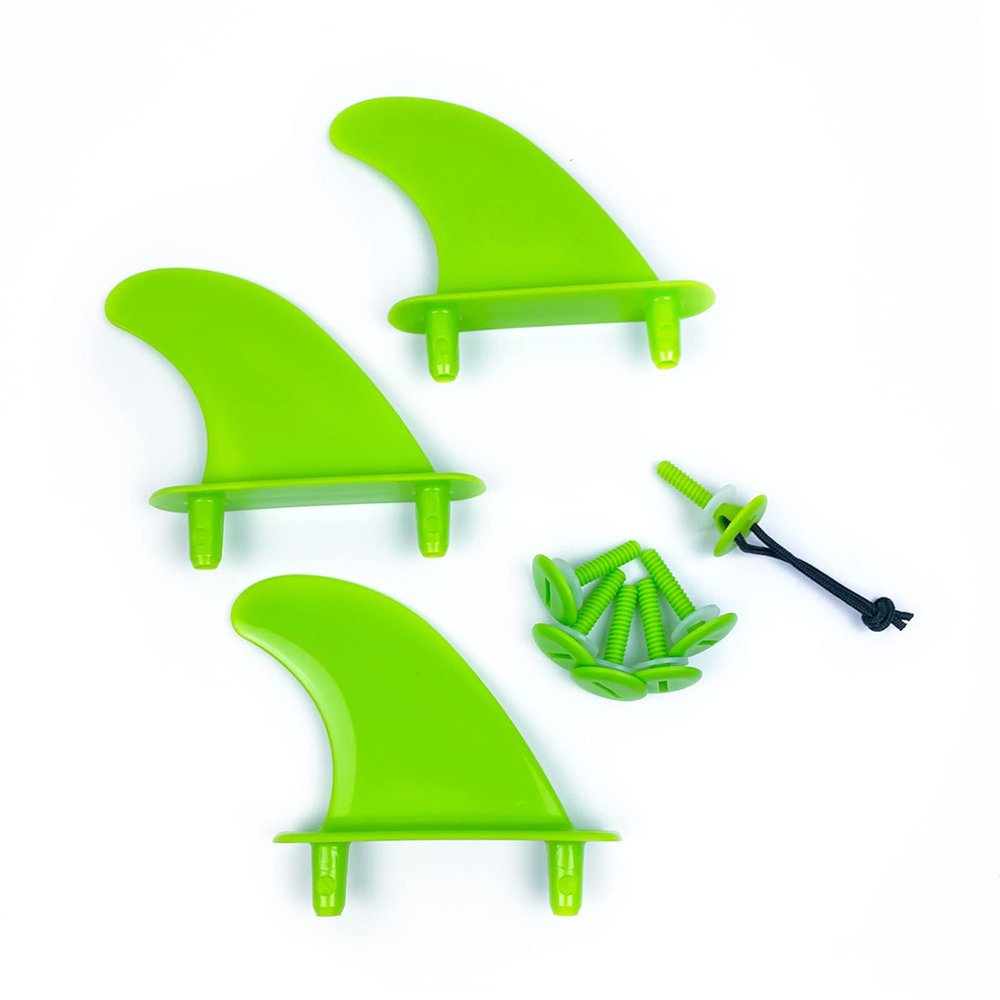 WaveStorm 4.5in Bolt Thru Fin Set // Fin Set for Bolt Through Surfboards