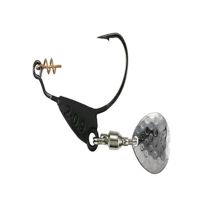 Duo Realice Spin Hook, 0.03 oz (0.9 g), #1/0 Matte Black