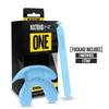 Nxtrnd One Football Mouth Guard, Strap Included, Fits Adult & Youth (Light Blue) view 4