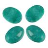 4pcs Adabele Natural Amazonite Flatback Oval Gemstone Cabochon Loose Dome Cabs Stone 18mm x 13mm (0.71" x 0.51") for Jewelry Making GCN-B28 view 2