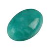 4pcs Adabele Natural Amazonite Flatback Oval Gemstone Cabochon Loose Dome Cabs Stone 18mm x 13mm (0.71" x 0.51") for Jewelry Making GCN-B28 view 4
