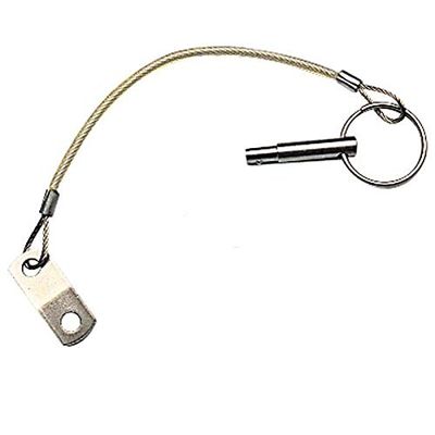 AMRS-299980-1 * Sea-Dog Stepped Release Pin with Lanyard, Stainless Steel
