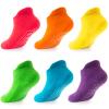 LA ACTIVE Non Slip Grip Ankle Boys and Girls Socks with Non Skid for Babies Toddlers and Kids Back to School 0-10 Years view 1