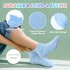 LA ACTIVE Non Slip Grip Ankle Boys and Girls Socks with Non Skid for Babies Toddlers and Kids Back to School 0-10 Years view 2