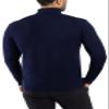 X RAY Mens Turtleneck, Soft Slim Fit Pullover Top, Basic Turtle Neck Sweater for Men, Navy, Medium view 2