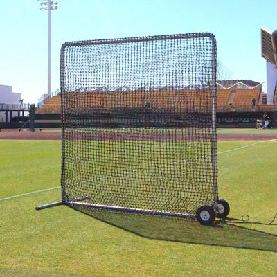 Cimarron Sports Outdoor Practice 8x8#84 Premier Fielder Net and Frame with Wheels