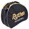 Python Deluxe "3R" (3 Racquet) Racquetball Bag Series (Black/Yellow) view 3