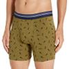 Amazon Essentials Men's Underwear Boxer Briefs, Comfortable Cotton, Tag-Free, Pack of 5, Black White Stripe/Camo/Dark Blue/Military Green/Warrior, X-Large view 3