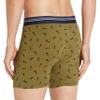 Amazon Essentials Men's Underwear Boxer Briefs, Comfortable Cotton, Tag-Free, Pack of 5, Black White Stripe/Camo/Dark Blue/Military Green/Warrior, X-Large view 4