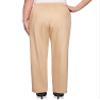 Alfred Dunner Women's Street Smart Peach Sateen Pants - Medium Length - Plus Size, Fawn, 22 Plus view 2