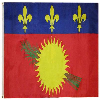 3x5 Gadeloupe (Sun) 100D 3'x5' Premium Quality Heavy Duty Printed Polyester Flag