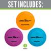 Franklin Sports Disc Golf Discs Set - Disc Golf Equipment Starter Set - Driver, Mid-Range, Putter Discs Included - All Ages view 2