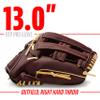 Franklin Sports Baseball Gloves - RTP Pro Series Baseball Fielding Glove - 13" - Brown view 2