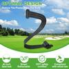 10L0L Golf Cart Seat Belts Set of 2 Retractable 42" Universal Seatbelt with Buckles Kit 2 Passenger Fits Most Golf Carts EZGO/Yamaha/Club CAR DS Precedent TXT RXV Drive 2 (2PCS/Set) view 3