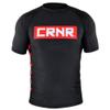 Combat Corner Punch | Choke Rash Guard (Small) Black view 3