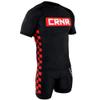 Combat Corner Punch | Choke Rash Guard (Small) Black view 4