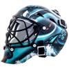 Franklin Sports Seattle Kraken NHL Team Logo Mini Hockey Goalie Mask with Case - Collectible Goalie Mask with Official NHL Logos and Colors view 1