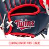 Franklin Sports MLB Youth Teeball Glove and Ball Set - Kids Minnesota Twins Baseball and Teeball Glove and Ball - Perfect First Kids Glove - 9.5" view 4