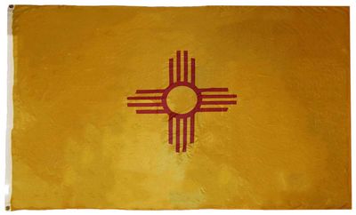 American Wholesale Superstore 5x8 New Mexico State 5'x8' Premium Quality Heavy Duty Printed Knitted Polyester Flag