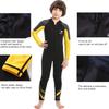 ZCCO Kids Wetsuit,2.5mm Neoprene Diving Suit for Teens,Full Body Swimsuit for Boys and Girls,Long Sleeve One Piece Wet Suit Perfect for Swimming, Surfing, and Water Sports (Bright Blue, L) view 4
