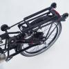 Brompton Complete Rear Rack Set  Black Aluminium Bicycle Rack with Roller Wheels, Fender & Fixings  Fits All Brompton Folding Bikes view 4