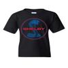Shelby Cobra Ford Mustang Youth T-Shirt American Muscle Ford Racing Kids Tee Black Small view 1