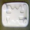 18 X 28 1/2" Boat Table Top, Pontoon, RV Drink Table ABS Plastic 2 Cup Holder BC view 2