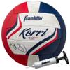 Franklin Sports Kerri Walsh Official Beach Volleyball - USA Colors Beach Volleyball - Official Size + Weight - Authentic Match Ball - Pump + Needle view 1