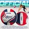 Franklin Sports Kerri Walsh Official Beach Volleyball - USA Colors Beach Volleyball - Official Size + Weight - Authentic Match Ball - Pump + Needle view 3