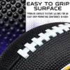 Franklin Sports NFL Baltimore Ravens Football - Kids Foam Football - Soft Junior Size 8.5" Ball with 3D Logos - Perfect for Gameday + Tailgates view 4