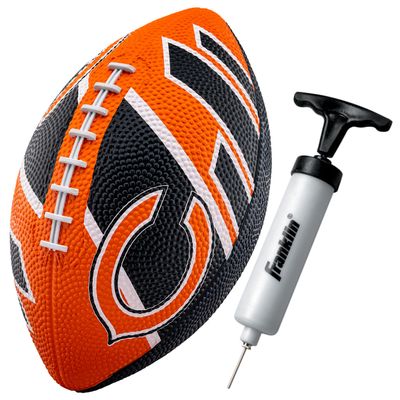 Franklin Sports NFL Chicago Bears Football - Youth Football - Mini 8.5" Rubber Ball - Perfect for Kids - Team Logos and Colors
