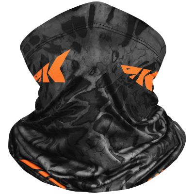 KastKing Sol Armis Neck Gaiter - UPF 50 Face Mask - UV Sun Protection Gaiter Sun Mask for Men & Women, Fishing, Hiking, Kayaking Mask, Prym1 Camo,Blackout,19x9.5 Inches