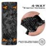 KastKing Sol Armis Neck Gaiter - UPF 50 Face Mask - UV Sun Protection Gaiter Sun Mask for Men & Women, Fishing, Hiking, Kayaking Mask, Prym1 Camo,Blackout,19x9.5 Inches view 3