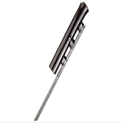 18" Black Ground Spike Rod Holder