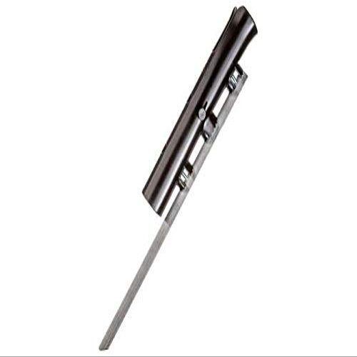 18" Black Ground Spike Rod Holder