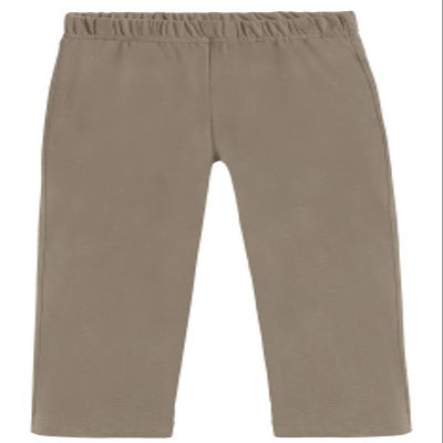City Threads 100% Cotton Athletic Pants for Boys Sports Camps School Running Basketball Perfect for Sensitive Skin or SPD Clothing, Dark Khaki, 2T