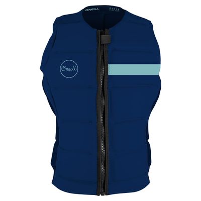 O'Neill Women's Bahia Comp Vest, French Navy/Abyss, 12