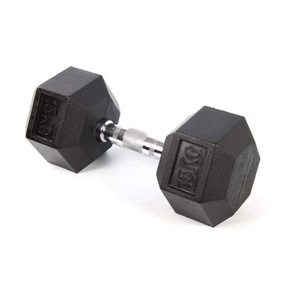Absport DB-07 50138 PU Hexagonal Steel Dumbbell / 33.1 lbs (15 kg)