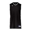 Russell Athletic Legacy Basketball Jersey Black/White 2XL view 1