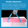 AKOAK Adjustable Yoga Mat Strap, Multi-purpose Strap, Durable Yoga Mat Carrying Strap (Excluding Yoga Mat), Pack of 1 (Sky blue) view 3