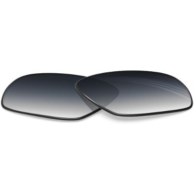 BlazerBuck Anti-salt Polarized Replacement Lenses & Nose Piece for Oakley Deviation OO4061 - Grey Gradient